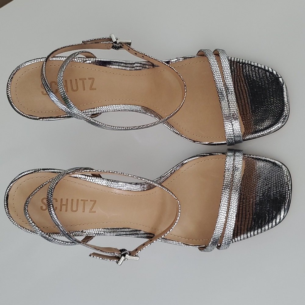 Schutz Altina Sandal Heels 6.5 - Picture 3 of 9